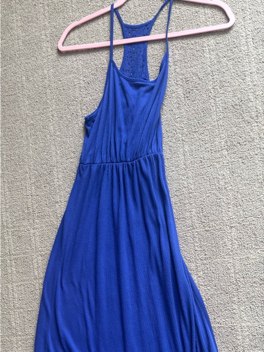 Vibrant Blue Maxi Dress